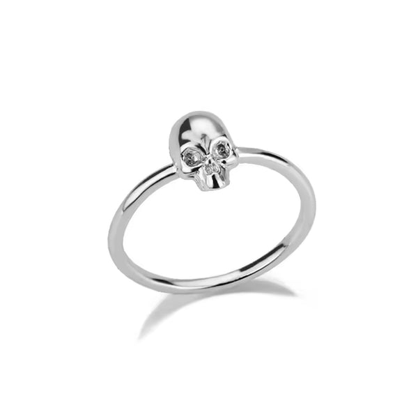 Skull Ring - Spooky Collection - Silver