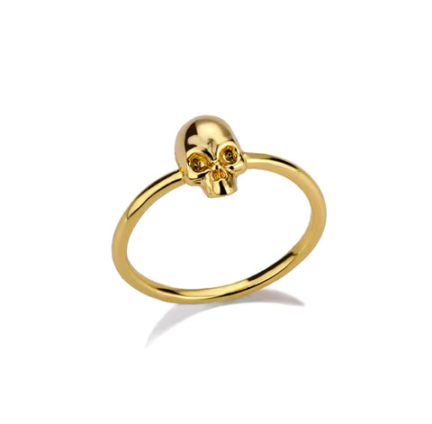 Skull Ring - Spooky Collection - Gold